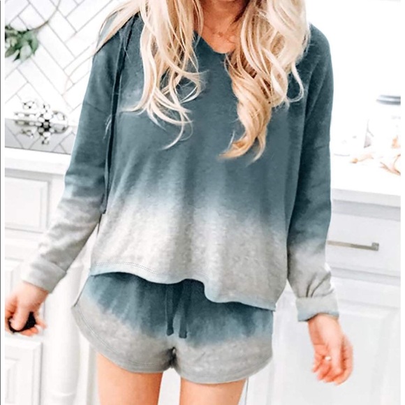 WHISKEY KISS Ombré Tie Dye Lounge Set - Picture 4 of 4